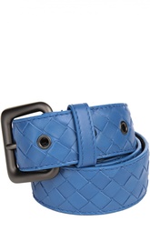 Кожаный ремень в технике intrecciato Bottega Veneta