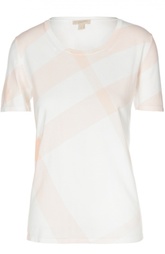 Футболка прямого кроя в клетку Burberry Brit