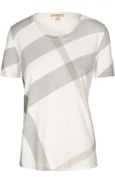 Футболка прямого кроя в клетку Burberry Brit