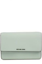 Кожаная сумка с клапаном Michael Michael Kors
