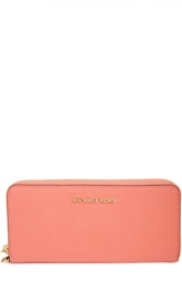 Кожаное портмоне с логотипом бренда Michael Michael Kors