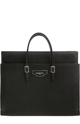 Кожаная сумка с внешними карманами Balenciaga