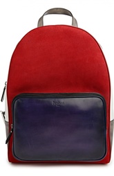 Рюкзак color block с внешним карманом Berluti Bags