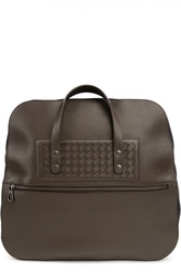 Спортивная сумка с внешним карманом на молнии Bottega Veneta