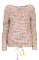 Вязаный пуловер с вырезом-лодочка Chloé