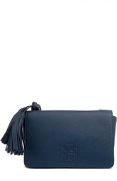 Кожаная сумка с кистями Tory Burch