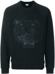толстовка с вышивкой тигра Kenzo