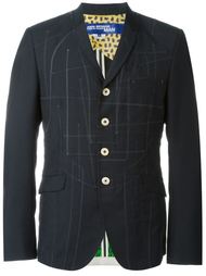 пиджак с простроченной отделкой Junya Watanabe Comme Des Garçons Man