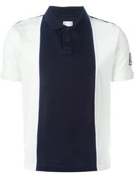 рубашка-поло дизайна колор-блок Moncler Gamme Bleu
