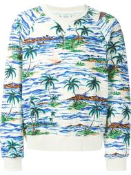 свитер с принтом пальм Faith Connexion