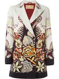 пальто с цветочным принтом   Etro