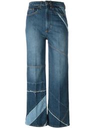 укороченные джинсы с панельным дизайном  Marc By Marc Jacobs