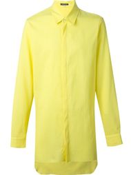 длинная рубашка в полоску Ann Demeulemeester