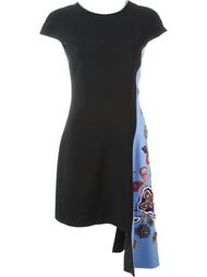 декорированное платье асимметричного кроя MSGM