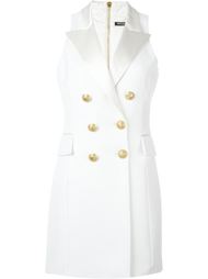 платье-смокинг без рукавов Balmain