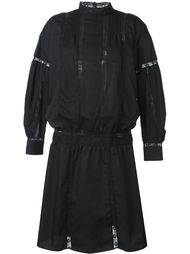 платье с кружевными вставками Sacai