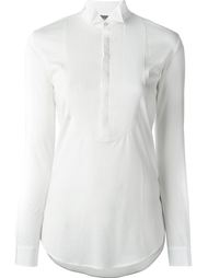 плиссированная блузка  Ralph Lauren Black
