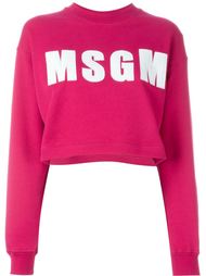 укороченная толстовка  MSGM