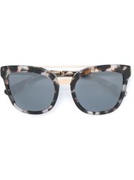 солнцезащитные очки в овальной оправе Dolce &amp; Gabbana