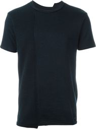 футболка с видным швом спереди Yohji Yamamoto