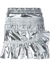 юбка 'Jeanne' с металлическим отблеском  Isabel Marant