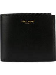 классический кошелек с логотипом Saint Laurent