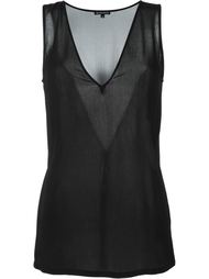 топ c V-образным вырезом   Ann Demeulemeester