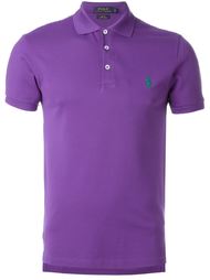 футболка-поло с вышитым логотипом  Polo Ralph Lauren