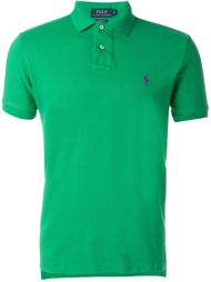 футболка-поло с вышитым логотипом  Polo Ralph Lauren