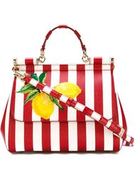 полосатая сумка 'Miss Sicily' Dolce &amp; Gabbana