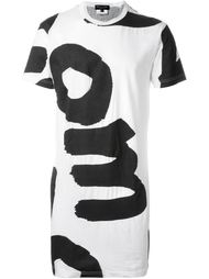 футболка с крупным текстом Comme Des Garçons Homme Plus