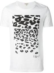 футболка с леопардовым принтом   Burberry Brit