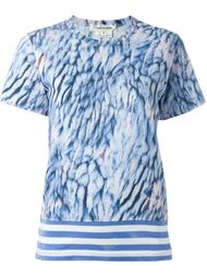 футболка с абстрактным принтом  Comme Des Garçons