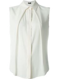 плиссированная рубашка  Jil Sander Navy