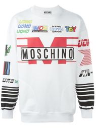толстовка с принтом Moschino