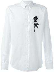 рубашка с аппликацией  Dolce &amp; Gabbana