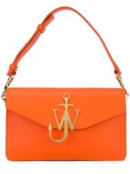 logo plaque clutch J.W. Anderson