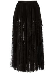 плиссированная юбка  Alexander McQueen