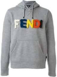 толстовка с логотипом Fendi