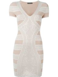 вязаное облегающее платье  Alexander McQueen