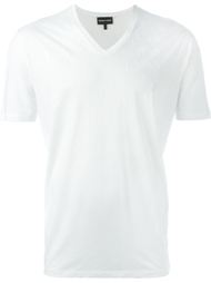 футболка с принтом логотипа  Emporio Armani