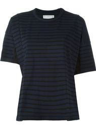 футболка в полоску  Sacai