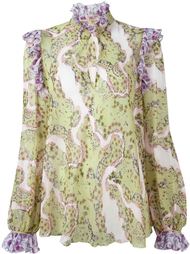 блузка с оборками  Giambattista Valli
