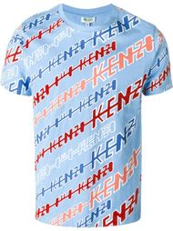 футболка с диагональным узором 'Kenzo' Kenzo
