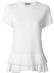 футболка с оборками Alexander McQueen