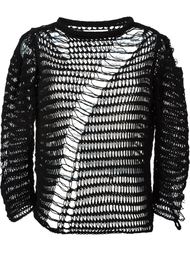 свитер открытой вязки Maison Margiela
