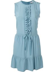 платье с оборками  Red Valentino