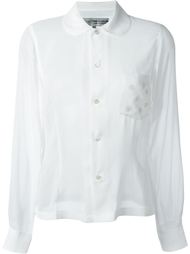 прозрачная рубашка Comme Des Garçons Comme Des Garçons