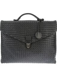 плетёный портфель Bottega Veneta