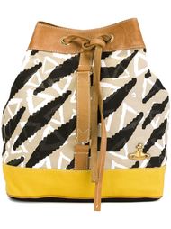 рюкзак с зебровым принтом  Vivienne Westwood Anglomania